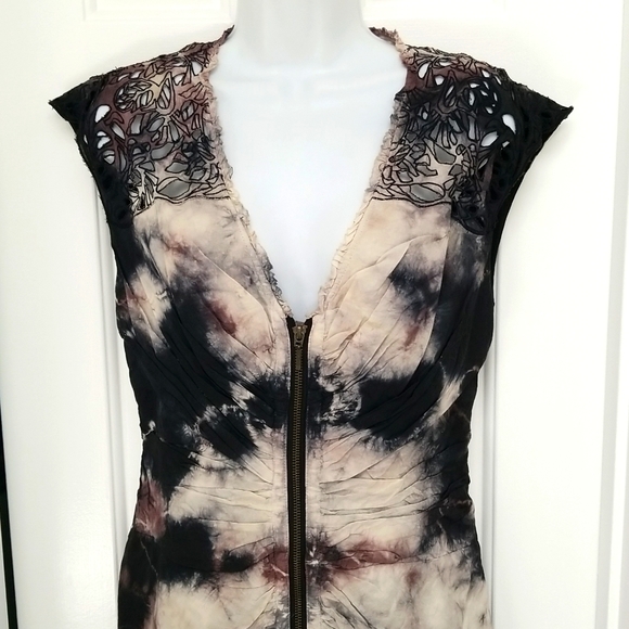 Catherine Malandrino Dresses & Skirts - Catherine Malandrino Tie Dye Dress Size 10 NWT